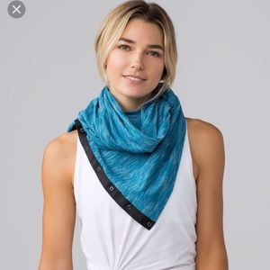 Lululemon Vinyasa Scarf Heathered Torino Teal